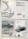 Original Old Vintage Print Singer Motors Rr1947 Country Life Motor Car Ad 20th